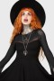 Kvinder Mini | Killstar Struck By Night Kjole