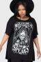  Dame T-shirts og veste | Killstar Madame Misfortune afslappet top