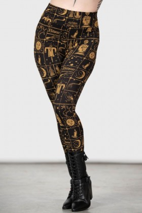  Kvinder Chill Out | Killstar Folk Horror Leggings