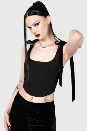  Kvinder korsetter | Killstar Flora Corset Top