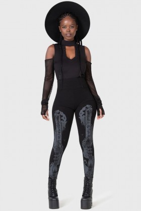  Dameleggings | Killstar Candelabrum Leggings