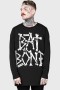  Dames lange mouwen | Killstar Batbone top met lange mouwen