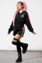  Dames Loungewear | Killstar Coven Chill Velour Hoodie