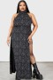 Dames Maxi | Killstar Over-Queen Maxi-jurk