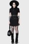 Dames Mini | Killstar Chapel Collar Jurk
