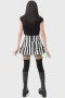  Dames minirokken | Killstar Distressed Stripe Pleated Mini-rok