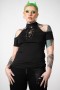  Dames T-shirts & vesten | Killstar No Secrets top met kapmouwtjes