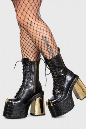  Dameslaarzen | Killstar Repetilia Boots