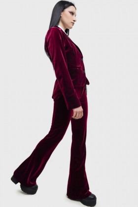  Vrouwen Flares | Killstar onlangs overleden Velvet Flares