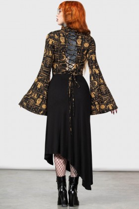  Dames lange mouwen | Killstar Incarnate Top