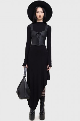  Dames Midi | Killstar Dark Presence Jurk