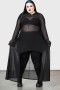  Capes pour femmes | Cape mystérieuse transparente Killstar [B]