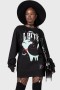 Vêtements d'intérieur pour femmes | Sweat-shirt Killstar Cat Spat