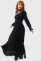  Robe longue pour femme | Robe longue Jocasta de Killstar