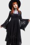 Robe longue femme | Killstar Misty Night