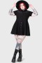  Mini-robe patineuse pour femme | Killstar No Where's Ville