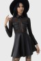  Robe mini femme | Killstar Shadowsinger