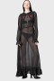  Chemise femme | Robe longue Killstar Miss Thumberlina