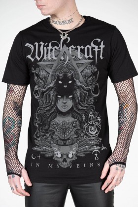  Hauts graphiques pour hommes | T-shirt Killstar Witching