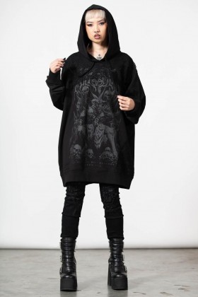  Sweat à capuche homme | Sweat à capuche résille Killstar The Verge