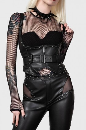  Corsets Femme | Corset sous la poitrine Killstar Malapas