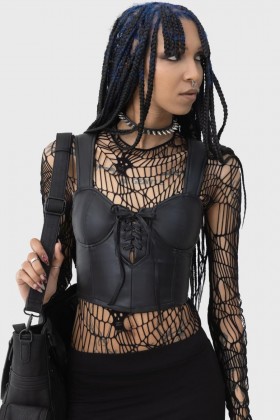  Corsets pour femmes | Haut corset sans lune Killstar