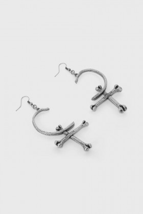 Boucles d'oreilles pour femmes | Boucles d'oreilles Killstar Harvesting Moonchild