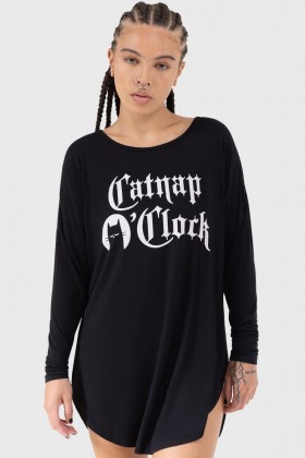 Vêtements d'intérieur pour femmes | Robe d'intérieur Killstar Catnap