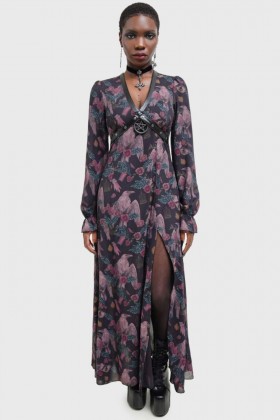  Robe longue pour femme | Robe Killstar Gloomweaver