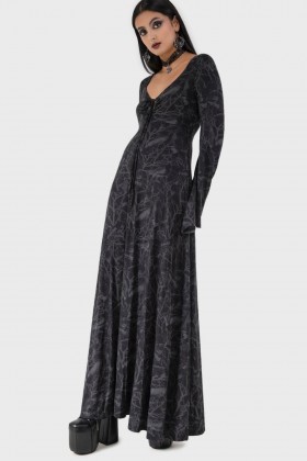  Robe longue femme | Killstar Raven Shade
