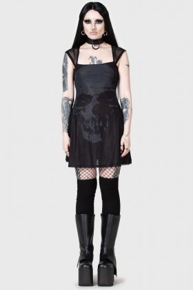  Robe mini femme | Robe mini Killstar Death Valley