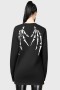  Herren Langarmshirt | Killstar Batbone Langarmshirt