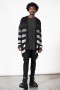 Damen-Cardigans | Killstar Stripe Of Evil Cardigan