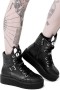  Damen-Ballerinas & Sneaker | Killstar Keiko Kitty High Tops [B]