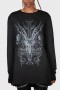 Damen Langarmshirt | Killstar Infernal Ashes Langarmshirt
