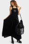 Damen-Maxikleid | Killstar Ascended Maxi-Latzkleid