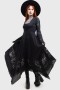 Damen-Maxikleid | Killstar Misty Night Maxikleid