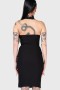Damen-Midikleid | Killstar Elegantes Chassy-Kleid