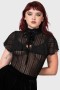 Damenblusen & -hemden | Killstar Atala's Night Lace Top
