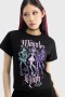  Damen-T-Shirts & Westen | Killstar Alumni Tour Shrunken Tee