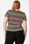  Damen-T-Shirts & Westen | Killstar Blair Regenbogen-Top