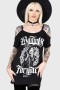 Damen-T-Shirts & Westen | Killstar Muerte Waiting Distress Top