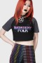  Damen-T-Shirts & Westen | Killstar Weirdest Folk Schrumpf-T-Shirt