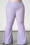  Samthose für Damen | Killstar Moondance Schlaghose [PASTEL LILA]