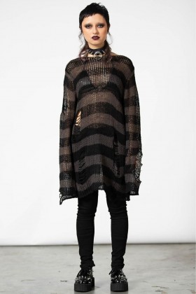  Herrenstrickwaren | Killstar Ash Distress Strickpullover [B]