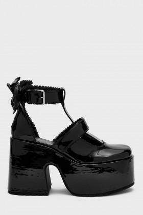  Damen-High Heels | Killstar Priscilla Plateauschuhe