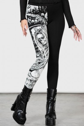  Damen-Leggings | Killstar Horned God Leggings