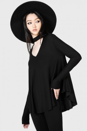  Damen Langarmshirt | Killstar Sawyer Top