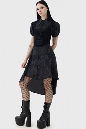  Damen-Midikleid | Killstar Equinoxx Hemdblusenkleid