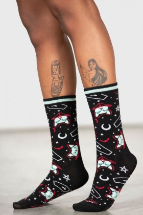  Damensocken & Strumpfhosen | Killstar Lil Vampurr Knöchelsocken